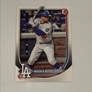Mookie Betts Baseball Card